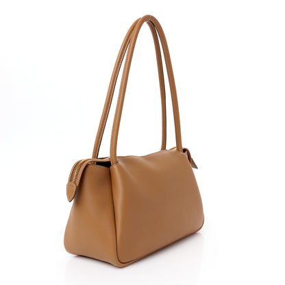 Prada Soft Calfskin Medium Darling Shoulder Bag Caramel 3 of 9