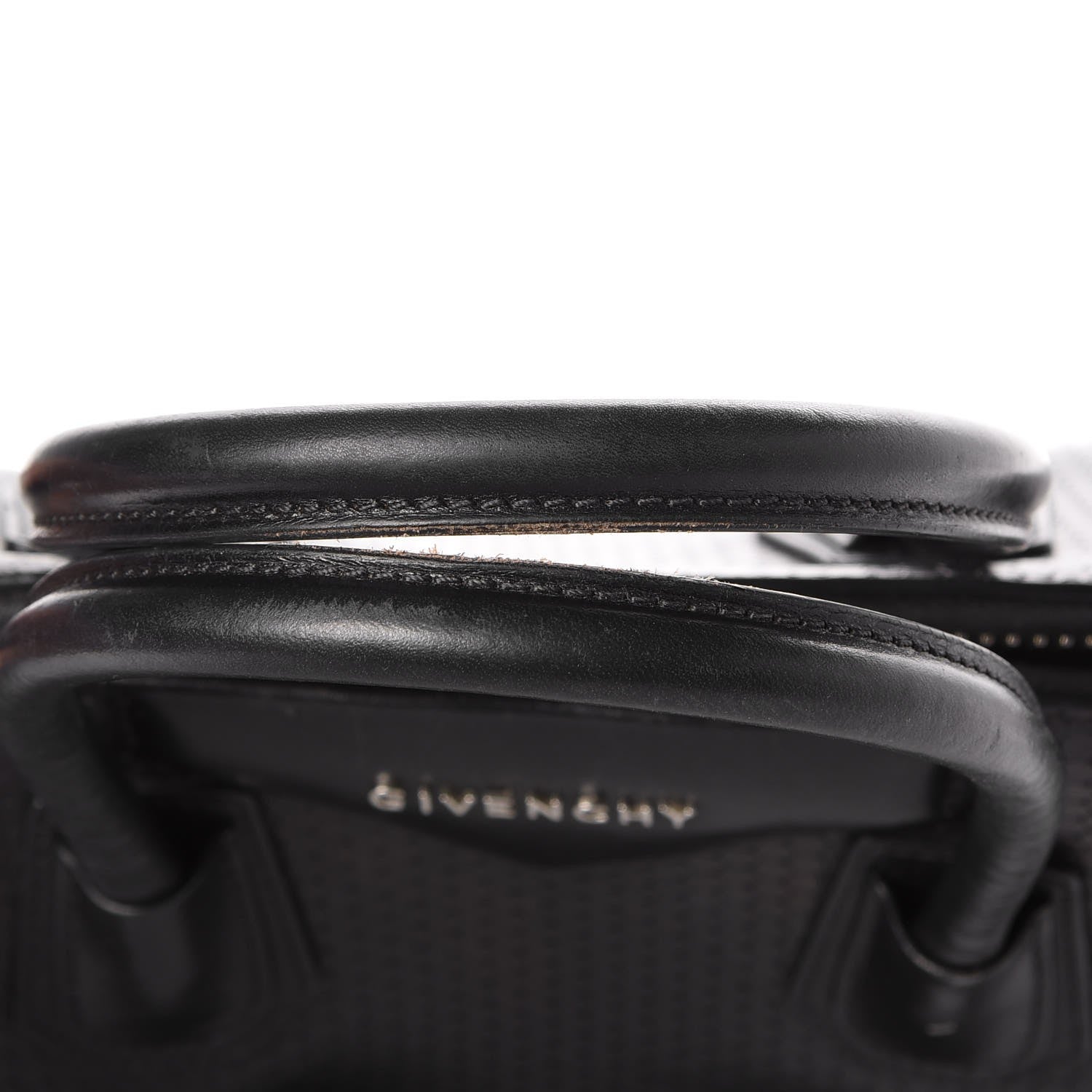 Givenchy Calfskin Dot Embossed Small Antigona Black 11 of 19