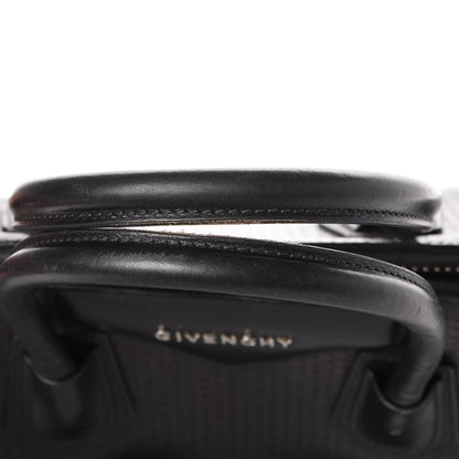 Givenchy Calfskin Dot Embossed Small Antigona Black 11 of 19