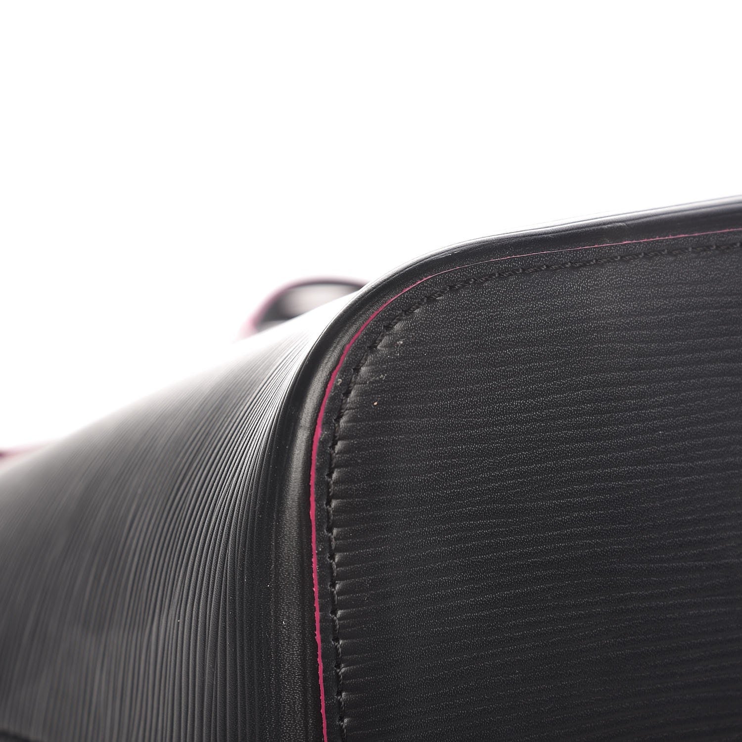 Louis Vuitton Epi Neverfull MM Black Hot Pink 11 of 11