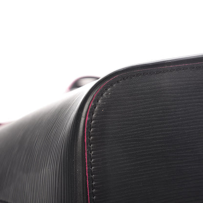 Louis Vuitton Epi Neverfull MM Black Hot Pink 11 of 11