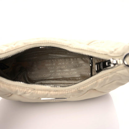 Prada Re-Nylon Triangle Quilted Padded Patchwork System Shoulder Bag Deserto 5 of 12