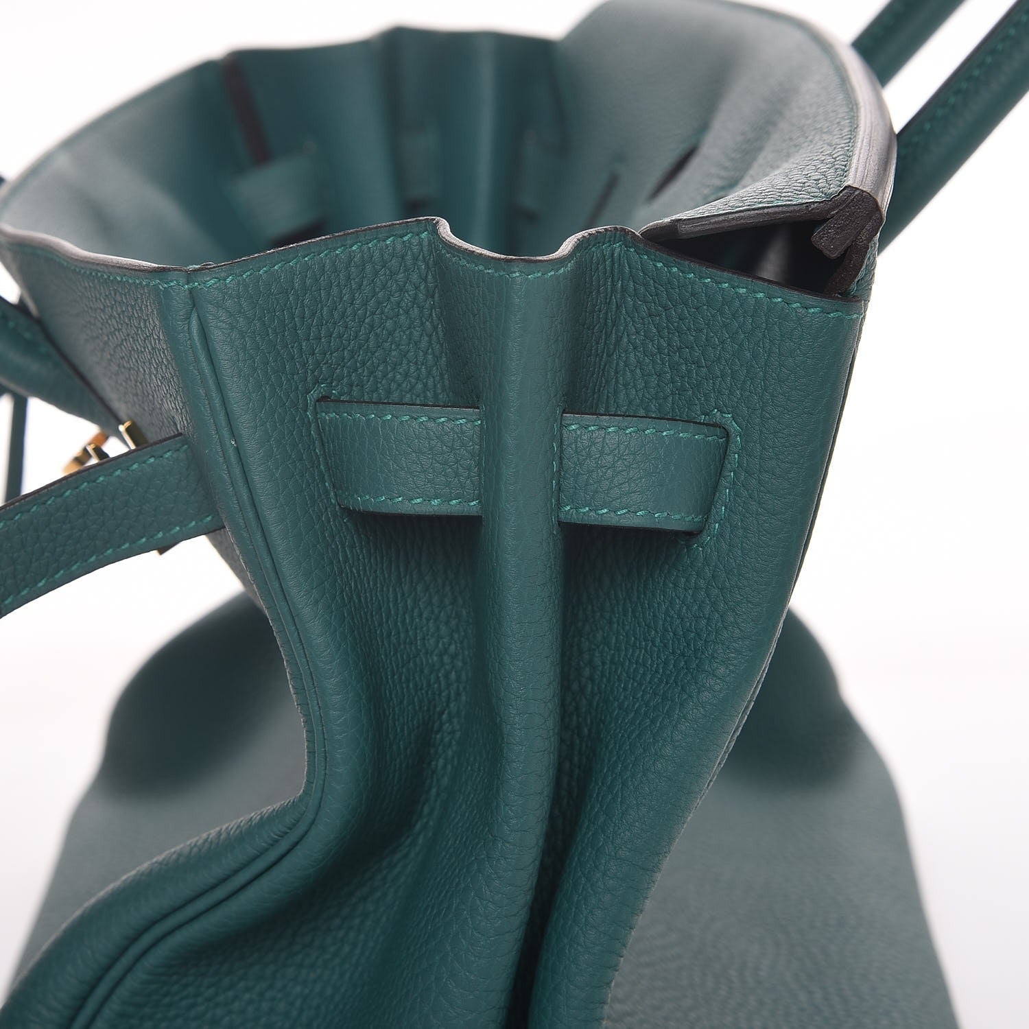 Hermes Togo Birkin 35 Malachite 27 of 31