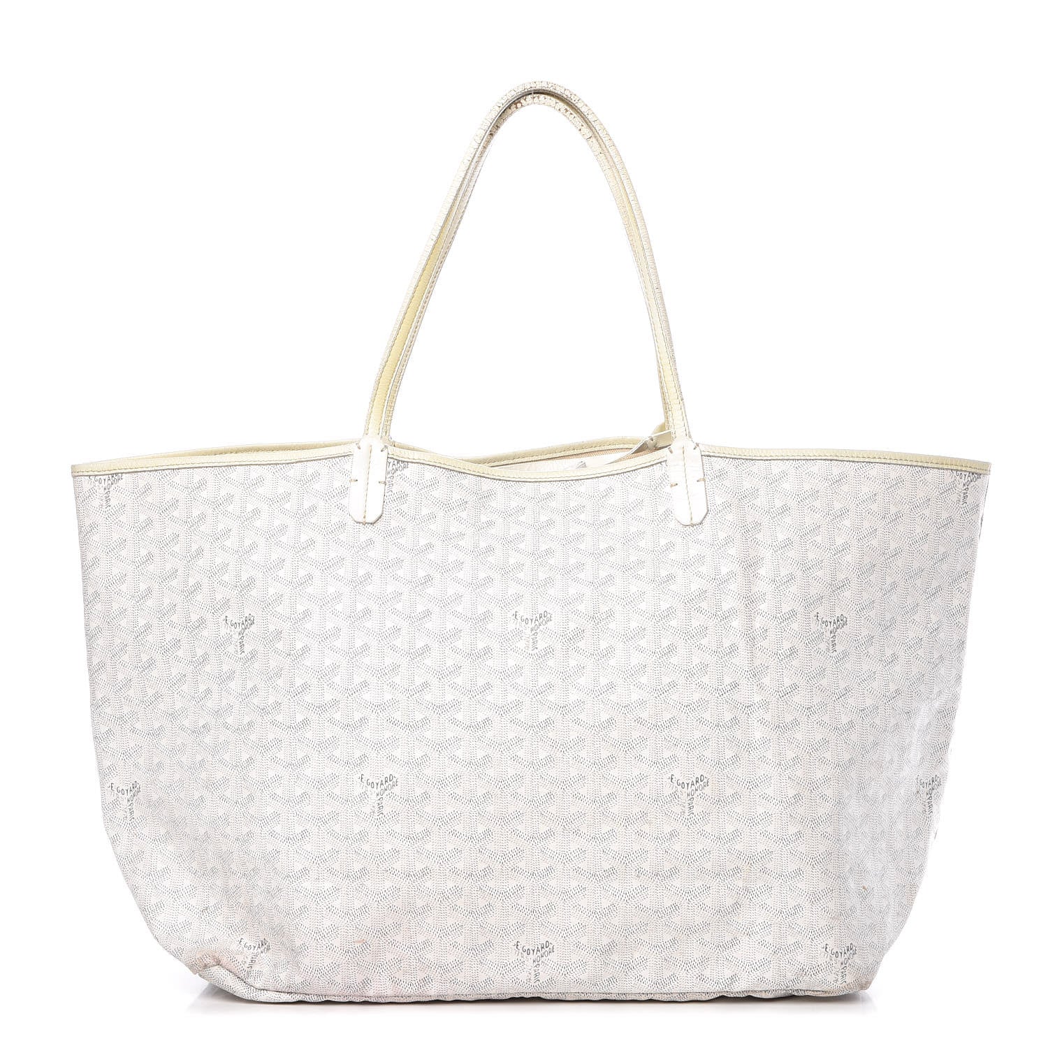 Goyard Goyardine Saint Louis GM White 1 of 28