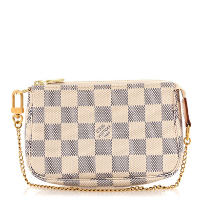 Louis Vuitton Damier Azur Mini Pochette Accessories 1 of 9