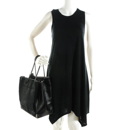 Alexander Wang Calf Hair Prisma Skeletal Tote Black 2 of 10
