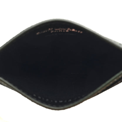 Saint Laurent Grain De Poudre Card Case New Vert Fonce 5 of 6