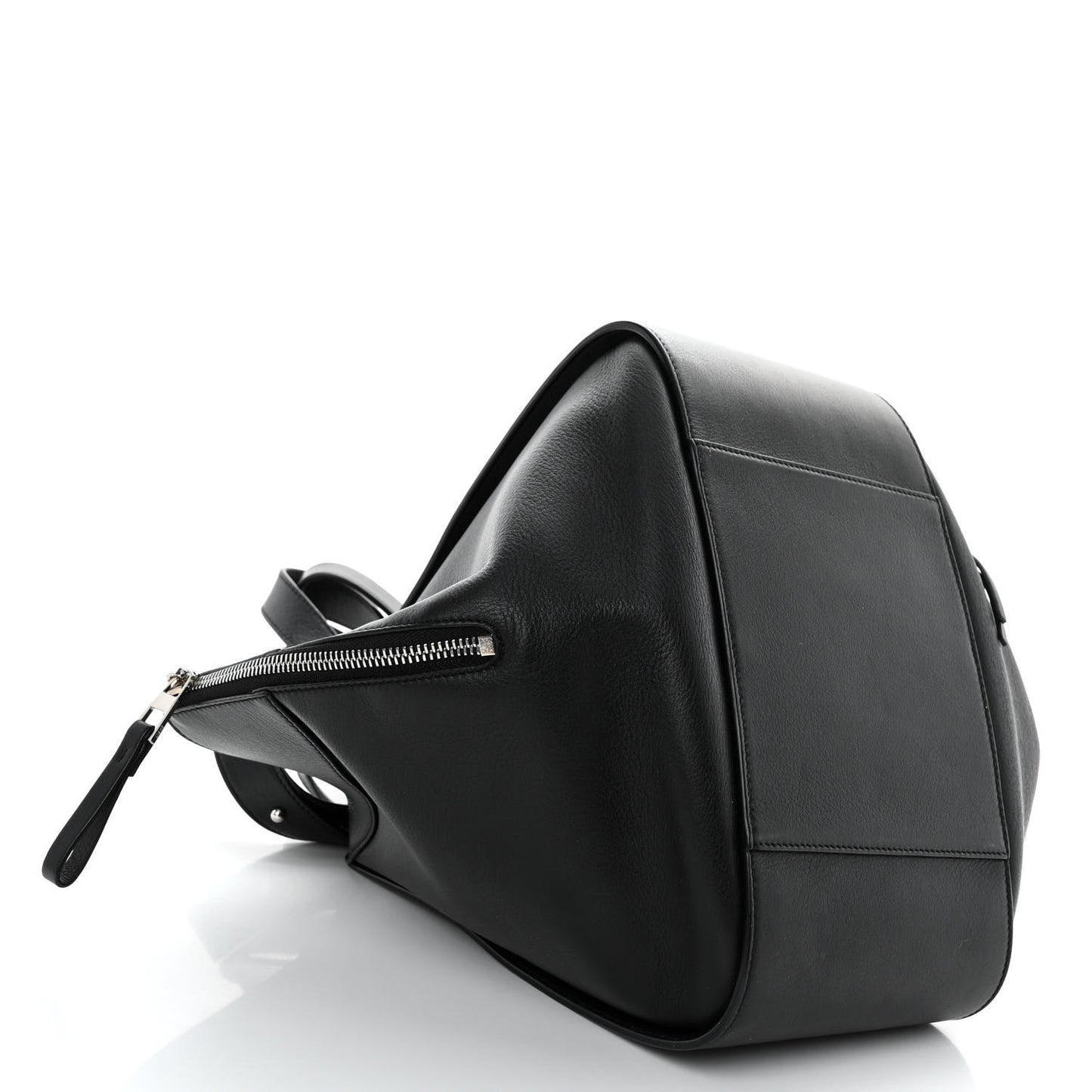Calfskin Small Hammock Shoulder Bag Black