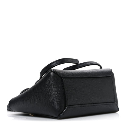 Celine Grained Calfskin Nano Belt Bag Black 4 of 11