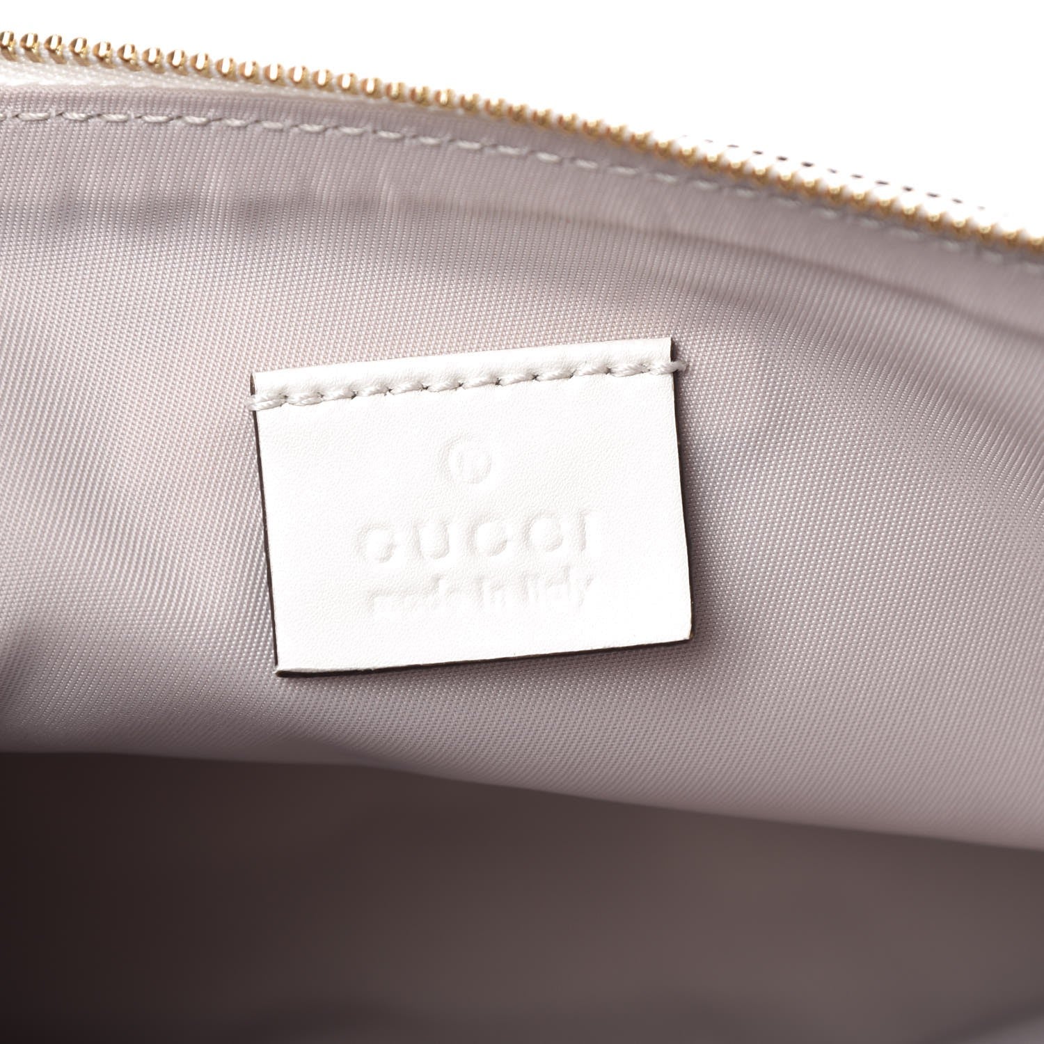 Gucci Soft GG Supreme Monogram Pouch White 6 of 9