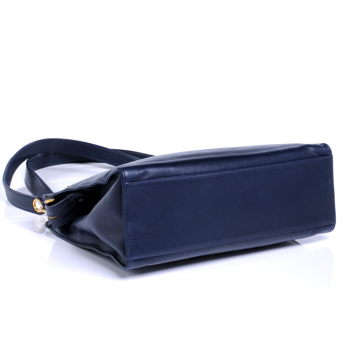 Lambskin CC Shoulder Bag Navy