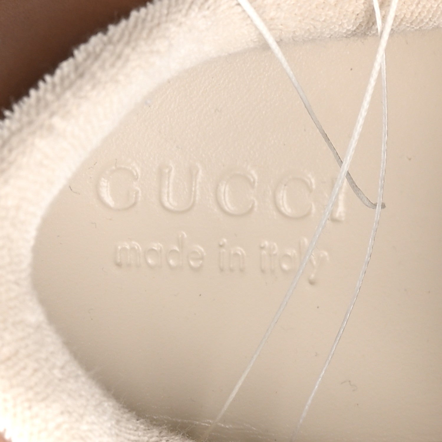 Gucci GG Supreme Monogram Harness Calfskin Web Mens Screener Sneakers 10.5 Beige Ebony Rosso Harness Brown 10 of 10