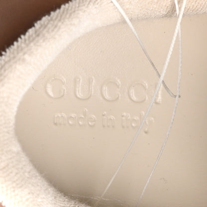 Gucci GG Supreme Monogram Harness Calfskin Web Mens Screener Sneakers 10.5 Beige Ebony Rosso Harness Brown 10 of 10