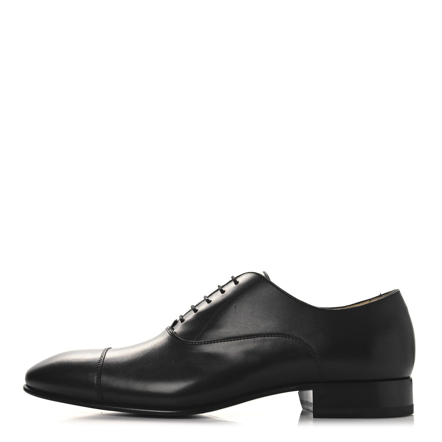 Smooth Calfskin Mens Loafers 46 Black