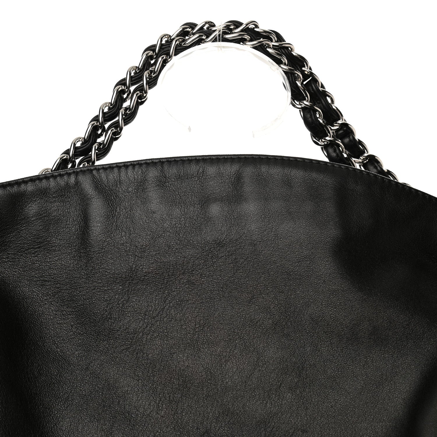 Chanel Lambskin Large Ultimate Soft Tote Black 8 of 10