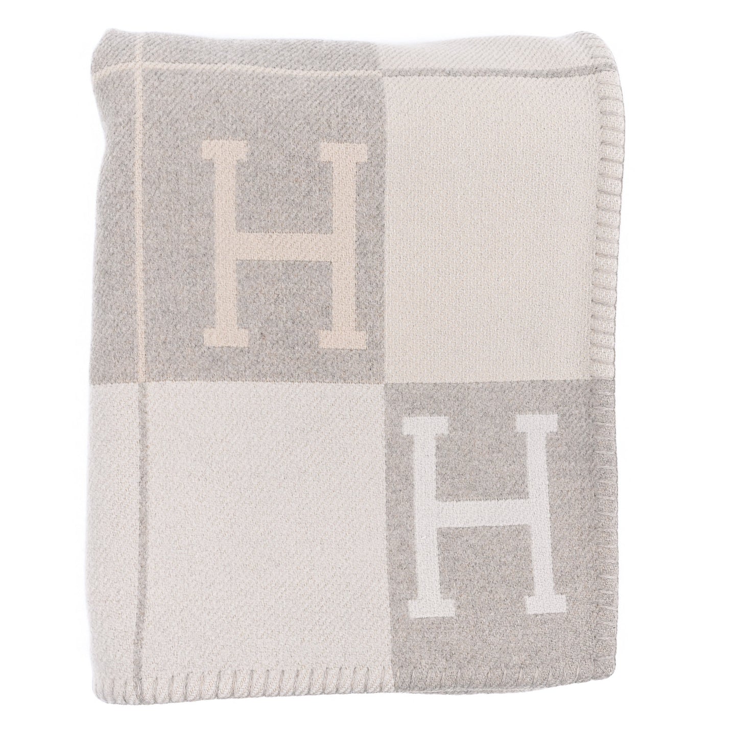 Wool Cashmere Avalon III Blanket Coco Camomille