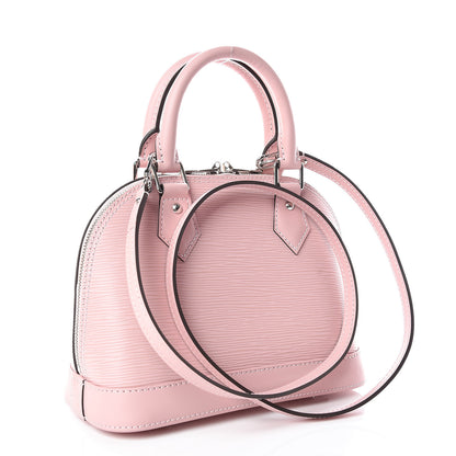 Louis Vuitton Epi Alma BB Rose Ballerine 3 of 9