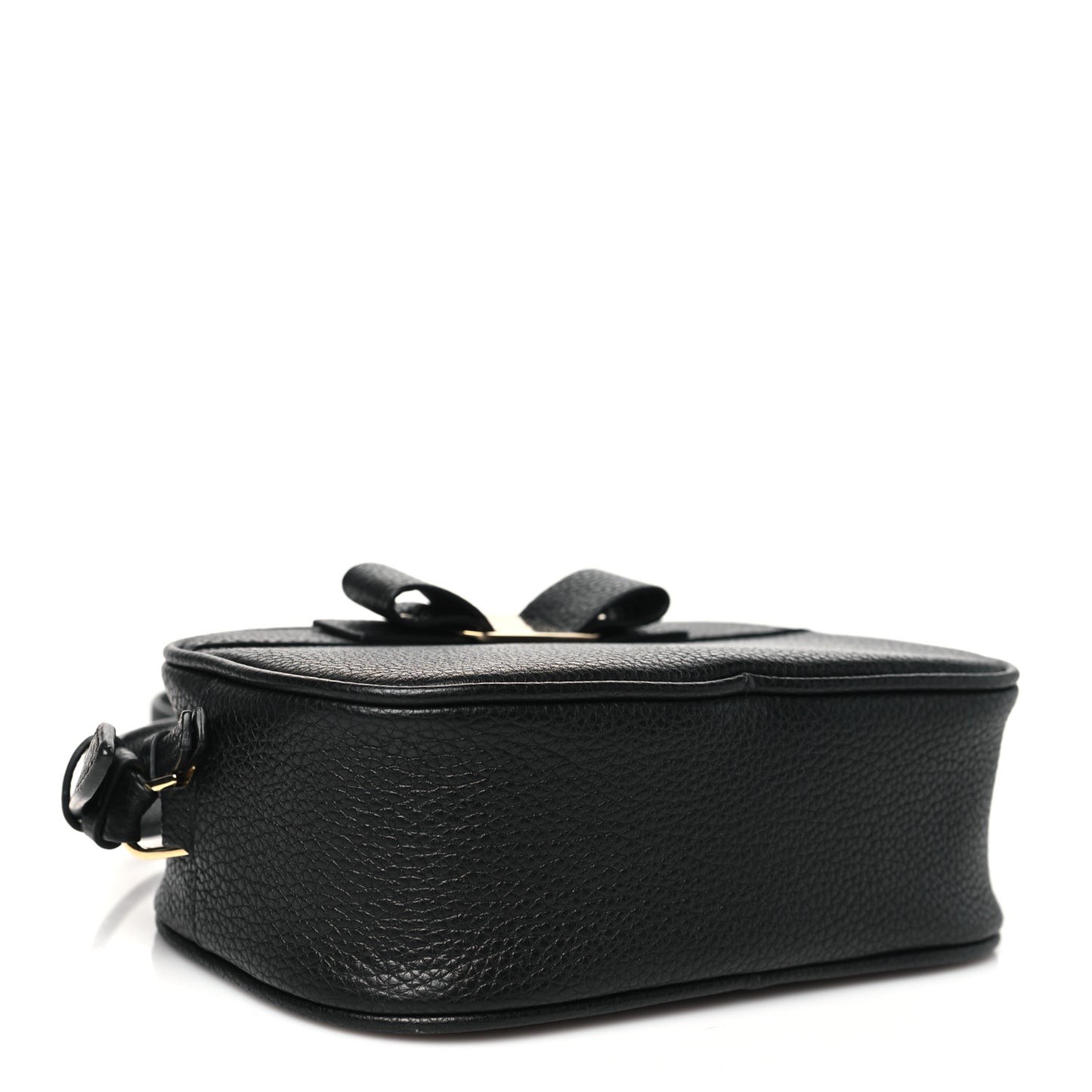 Calfskin Vara Bow Camera Bag Black