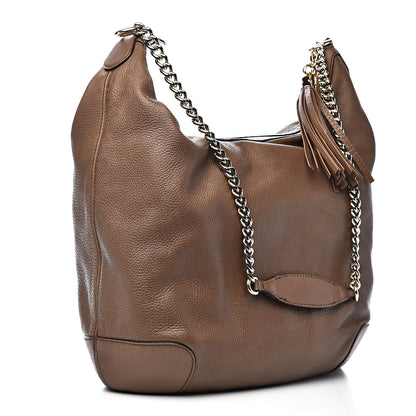 Gucci Cellarius Calfskin Medium Soho Chain Hobo Acero 3 of 13