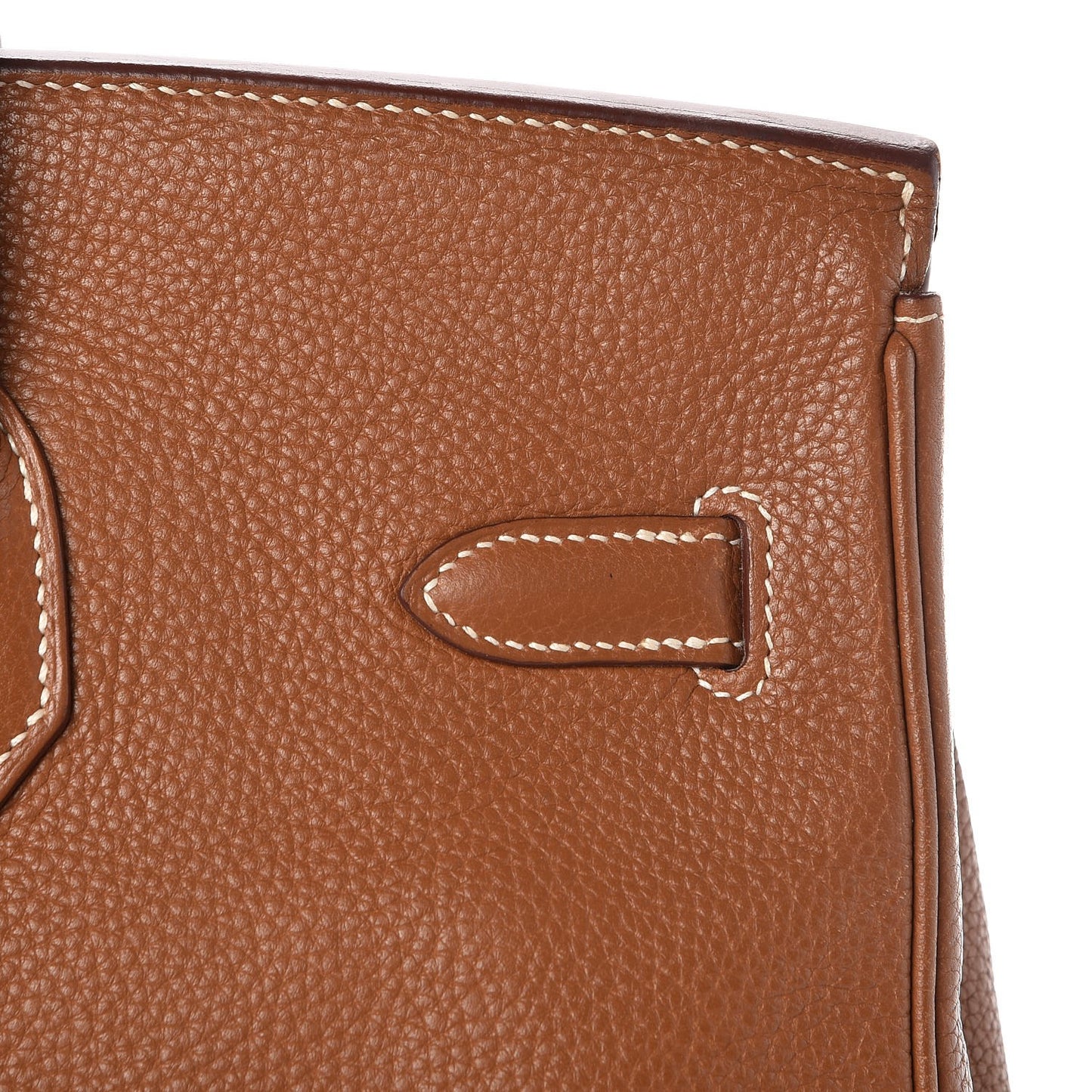 Taurillon Clemence Birkin 35 Gold