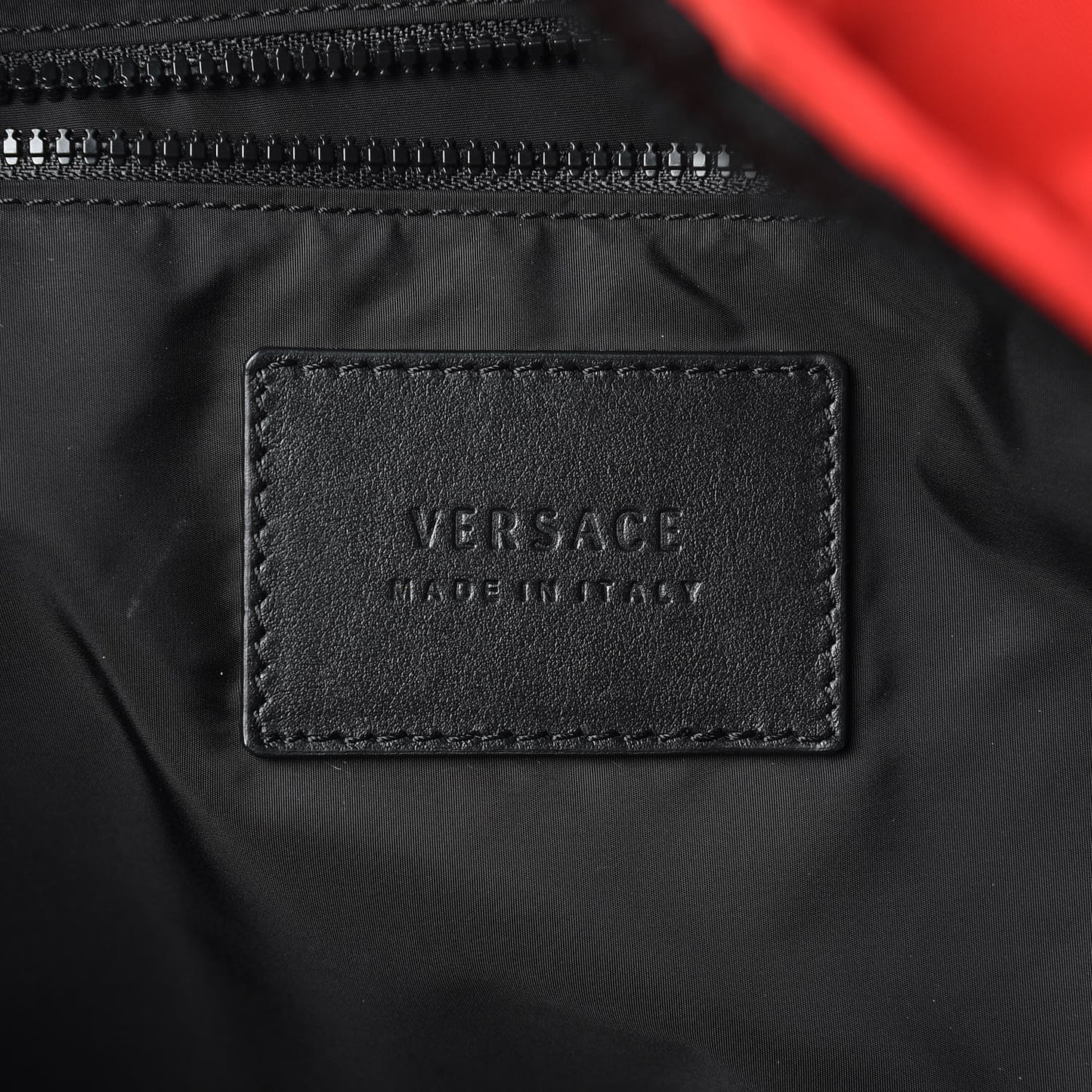 Nylon 90's Vintage Logo Backpack Red White