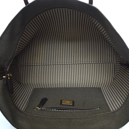 Fendi Zucca Spalmati Medium Roll Tote Tobacco Moro 5 of 9