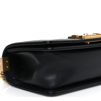 Chanel Caviar Quilted Small Boy Flap Black 9 of 10