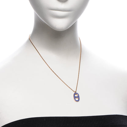 Hermes Laquered Iliade Pendant Necklace 2 of 6