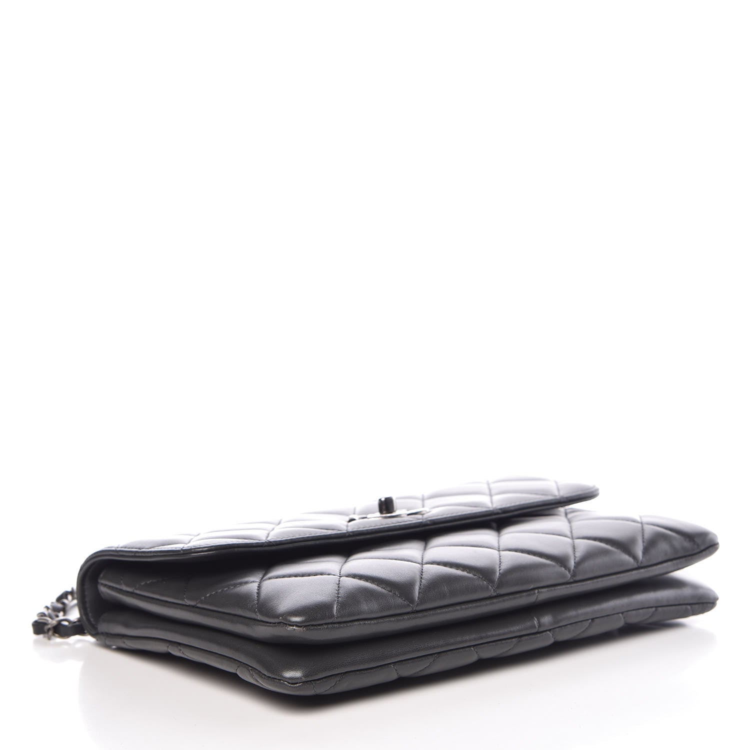 Chanel Lambskin Quilted Medium Trendy CC Flap Grey 4 of 11