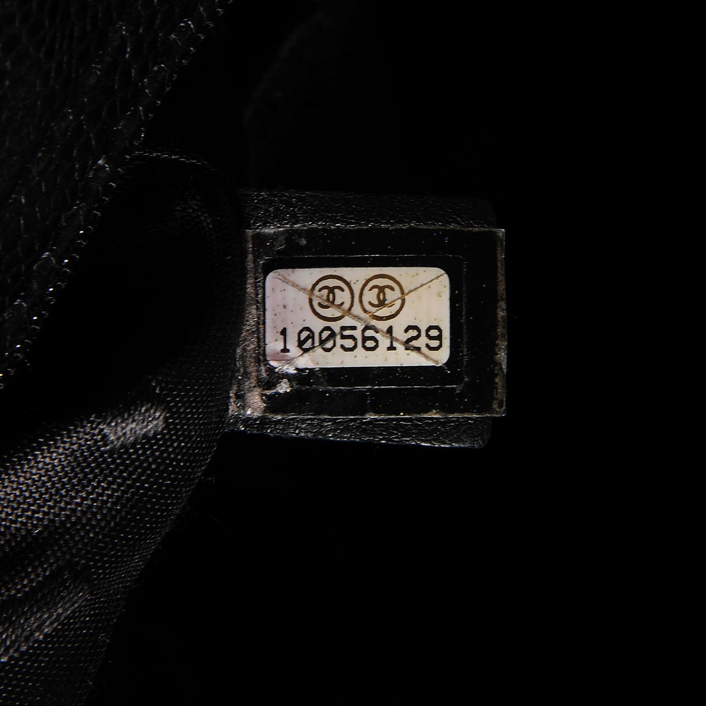 Caviar Timeless CC Shoulder Bag Black