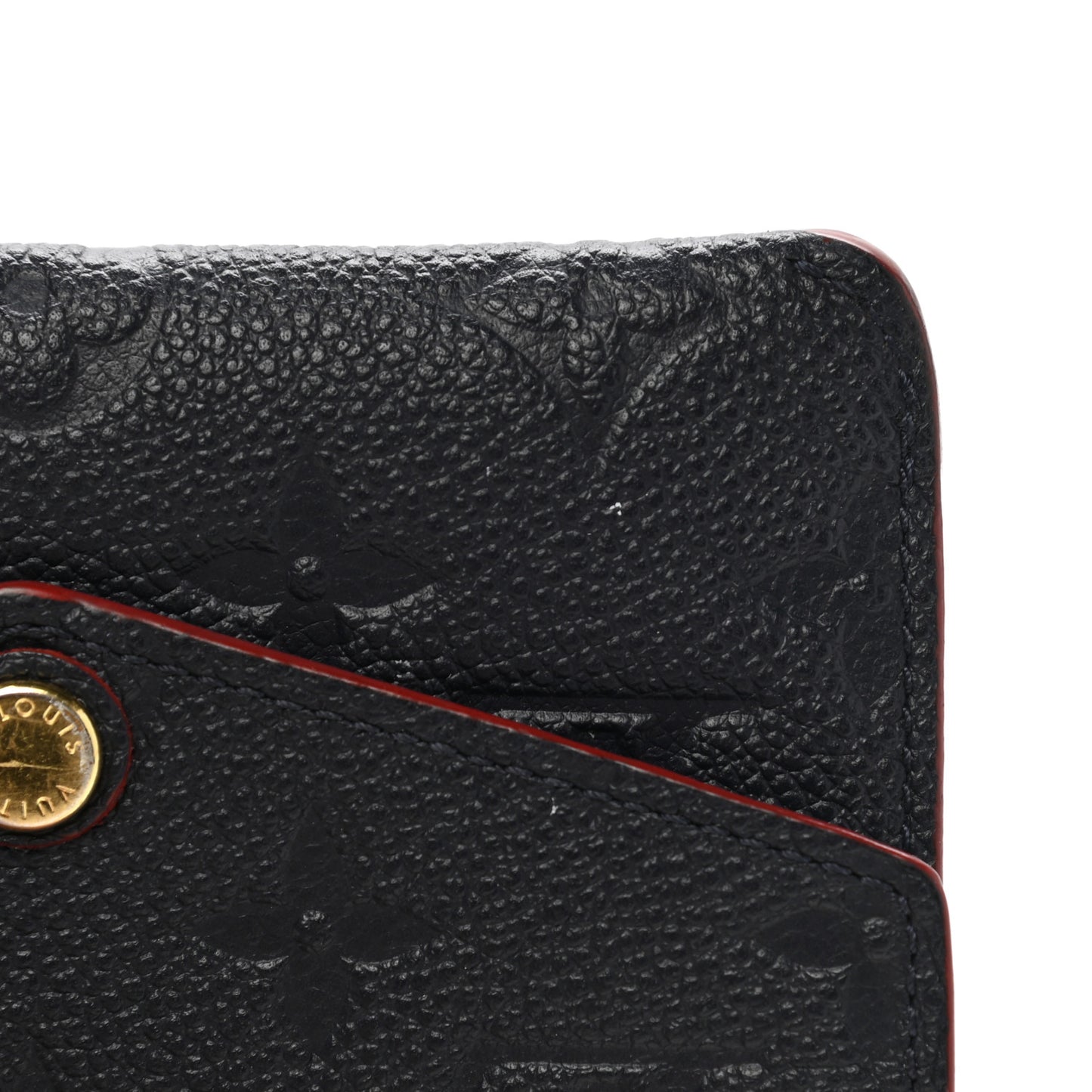 Empreinte Key Pouch Marine Rouge