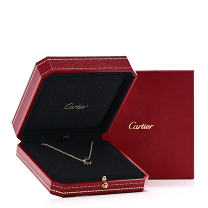 Cartier 18K Yellow Gold Interlocking LOVE Necklace 6 of 6