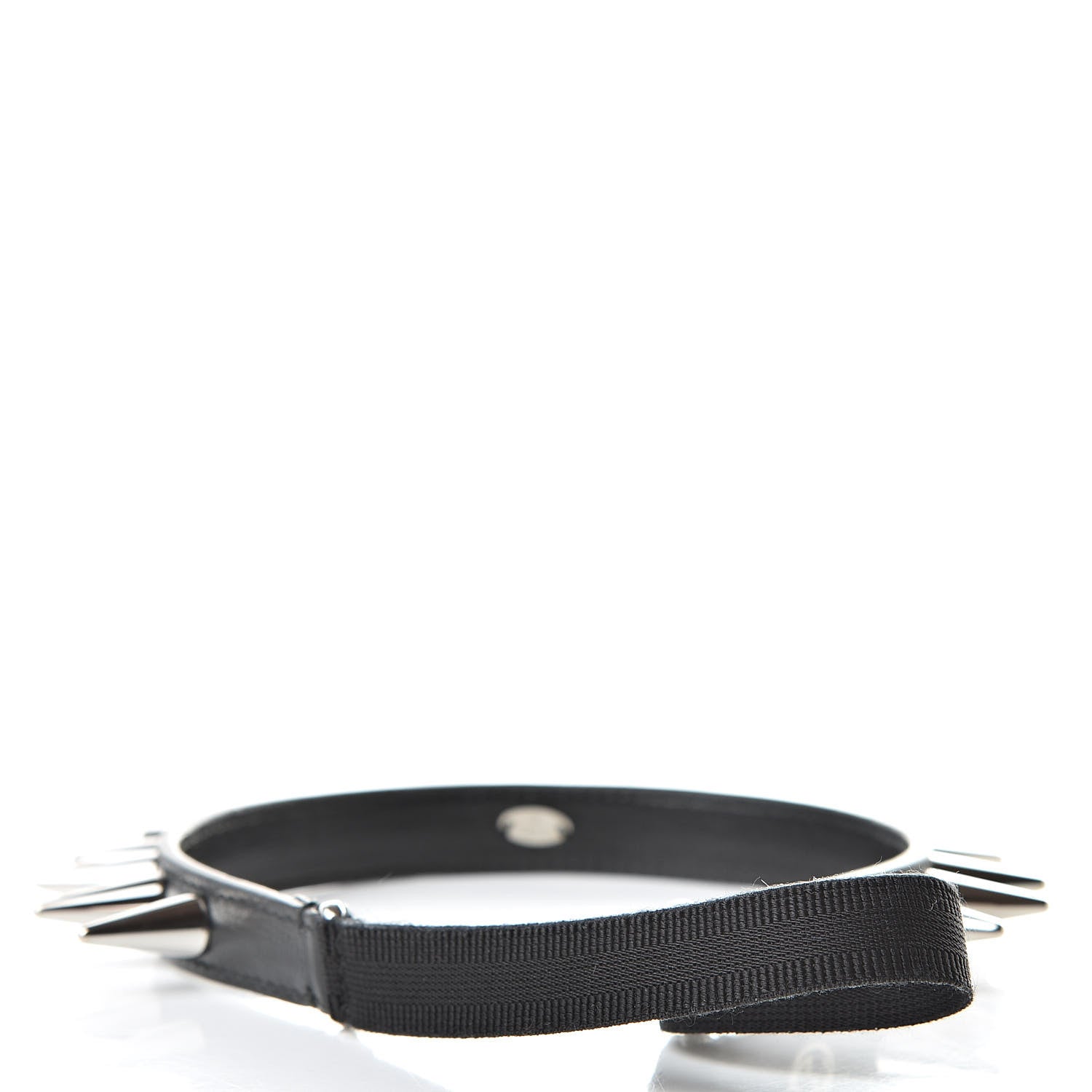 Gucci Calfskin Studs Elastic Headband Black 3 of 5