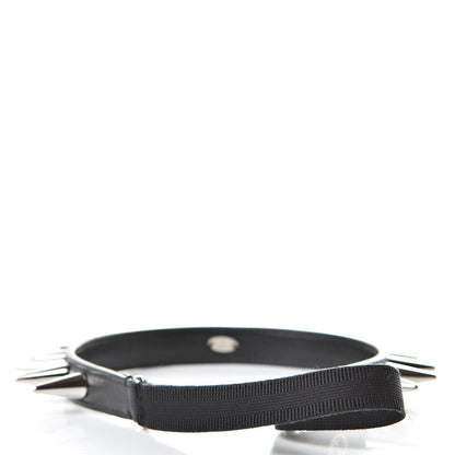 Gucci Calfskin Studs Elastic Headband Black 3 of 5