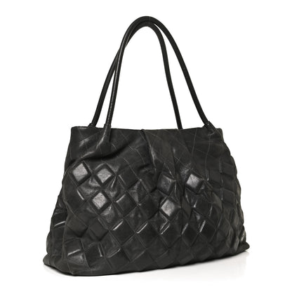 Chanel Calfskin Sloane Square Tote Black 2 of 9