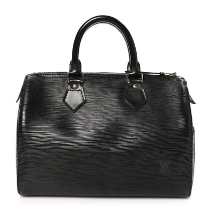 Louis Vuitton Epi Speedy 25 Black 1 of 13