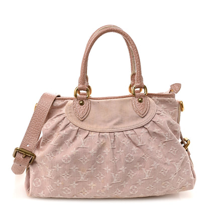 Louis Vuitton Denim Neo Cabby MM Rose 1 of 12