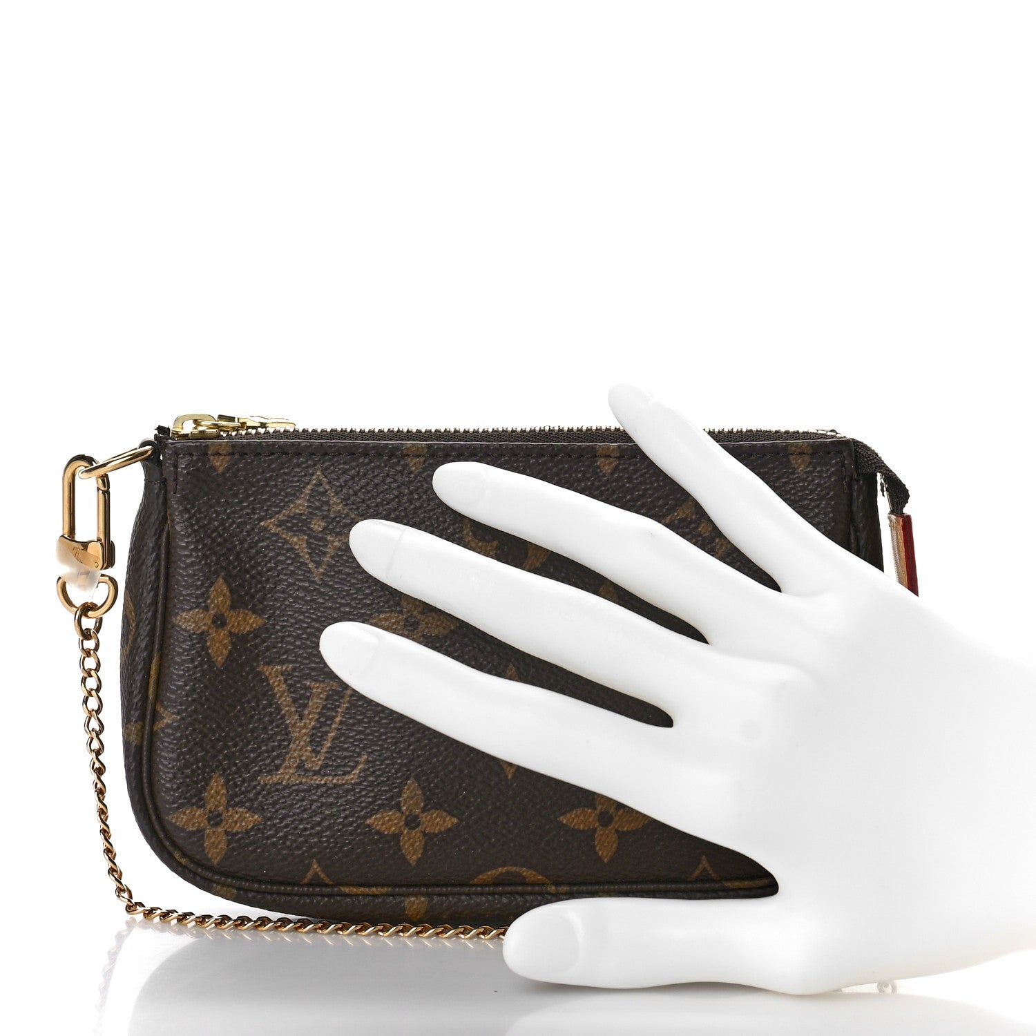 Louis Vuitton Monogram Mini Pochette Accessories 2 of 9