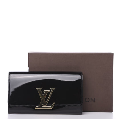 Louis Vuitton Patent Louise Clutch Black 11 of 11