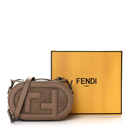 Fendi Vitello Grace Camoscio O'Lock Mini Camera Case Sand Rovere 14 of 14