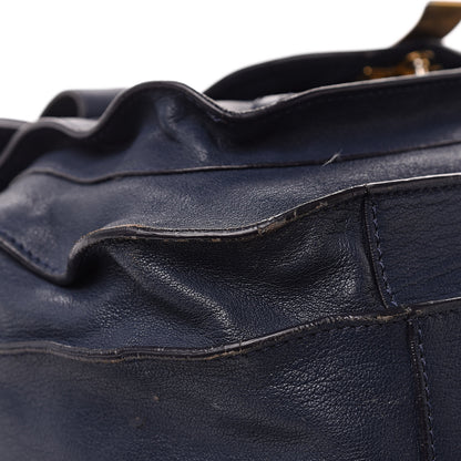 Proenza Schouler Lambskin PS1 Extra Large Satchel Indigo 10 of 19