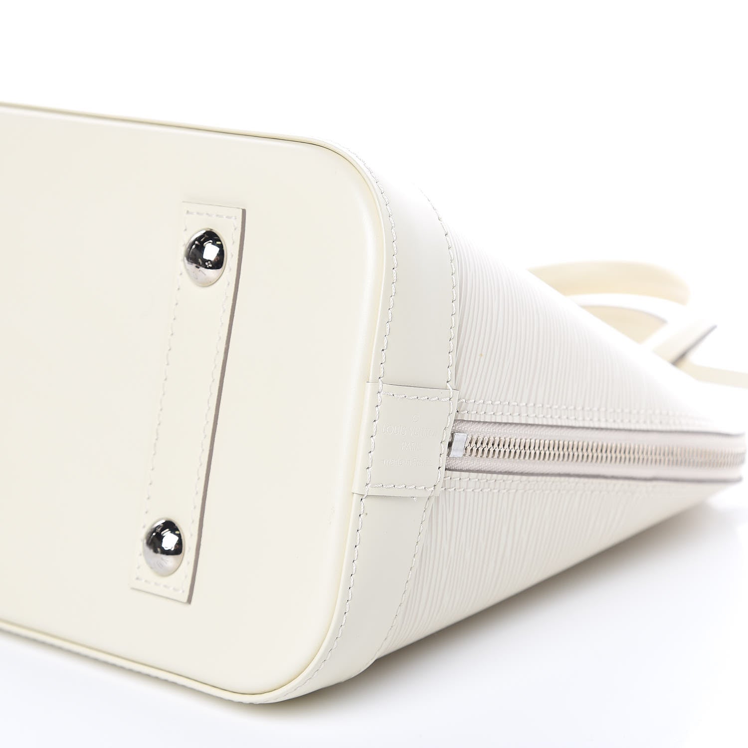 Louis Vuitton Epi Alma PM Ivory 7 of 8