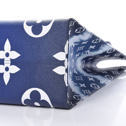 Louis Vuitton Monogram Escale Onthego GM Blue 11 of 11