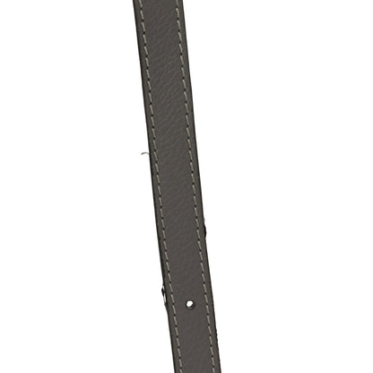 Chloe Calfskin Mini Marcie Round Crossbody Bag Grey 8 of 8
