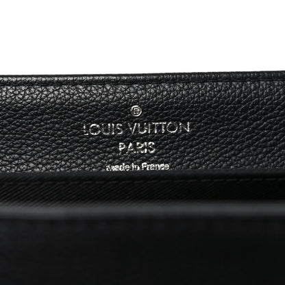 Louis Vuitton Soft Calfskin Lockme II Top Handle Vanille Black 6 of 9
