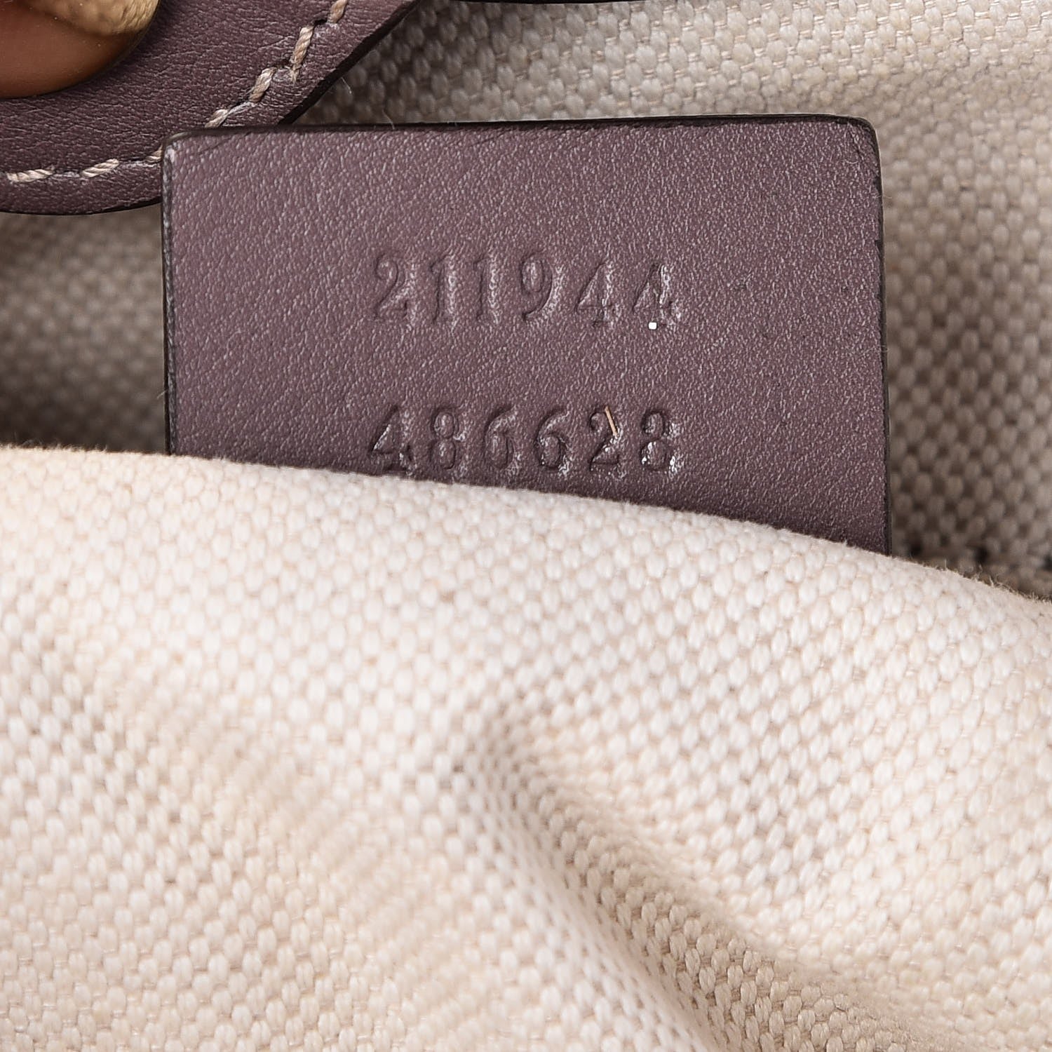 Gucci Guccissima Signature Medium Sukey Tote New Mauve 7 of 7