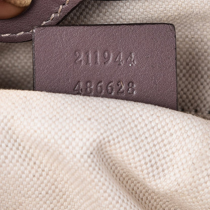 Gucci Guccissima Signature Medium Sukey Tote New Mauve 7 of 7