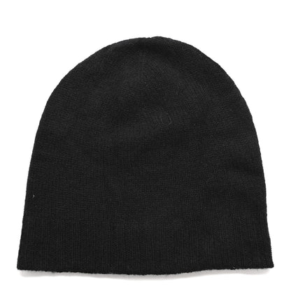 Chanel Cashmere CC Beanie Hat Black 3 of 5