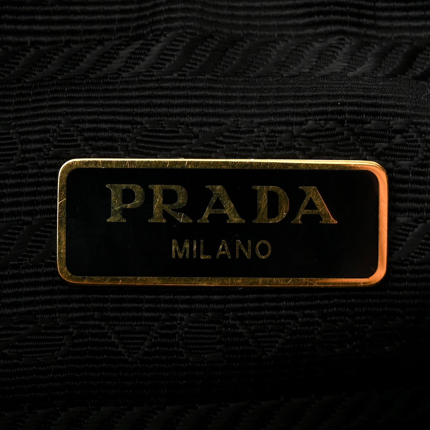 Saffiano Lux Re-Edition 2005 Shoulder Bag Black