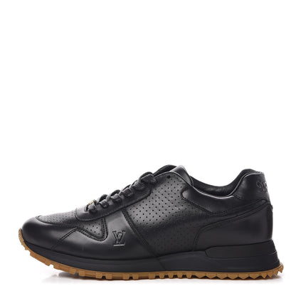 Louis Vuitton X SUPREME Calfskin Run Away Sneakers 7 Black 1 of 9